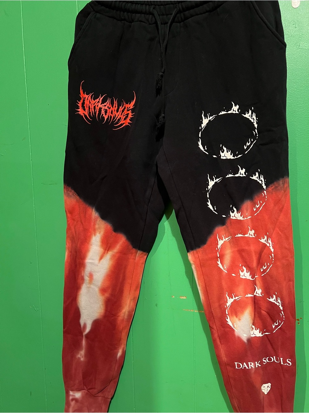 Shibori Threads X Dark Souls Siegmeyer sweatpants size small